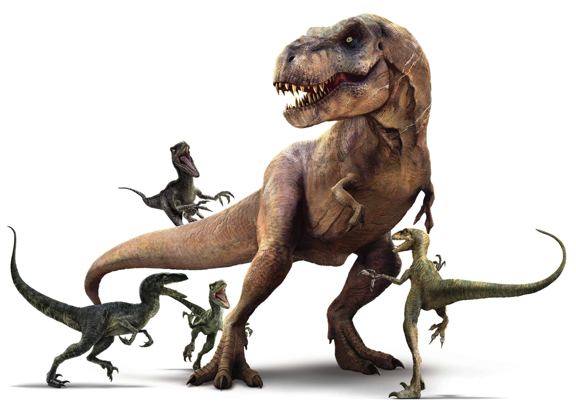 raptors and t rex